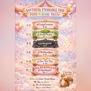 Cadyscreations is LIVE with Anything POSHable